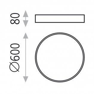 Plafonnier LED Minsk (42W)