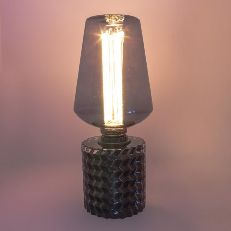 Bombilla LED decorativa E27 efecto fumé (4W)