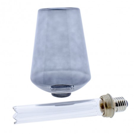 Bombilla LED decorativa E27 efecto fumé (4W)