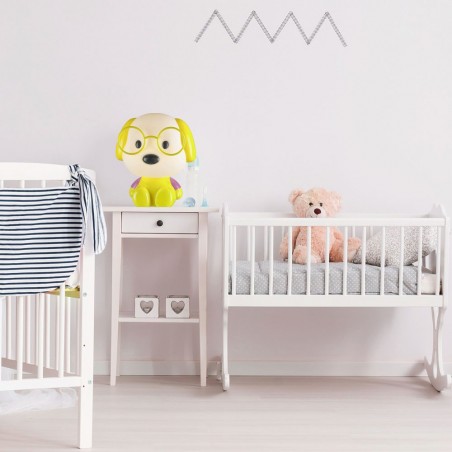 Lampe de Table pour Enfant Chien Jaune