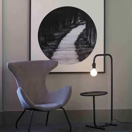 Lampadaire avec étagère Guest