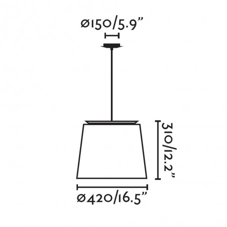 Suspension Luminaire Savoy