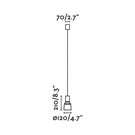 Lampe à suspension Kombo