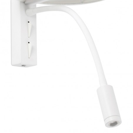 Aplique de pared Tira con lector LED (3W)