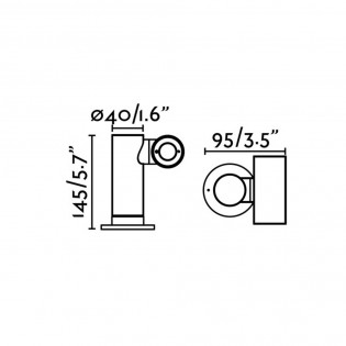 Foco proyector de exterior LED Spy (6W)