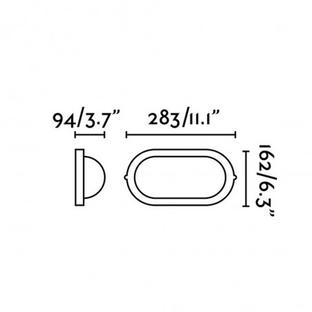 Aplique de pared Derby