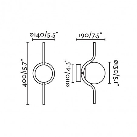 Applique LED Le Vita II (6W)