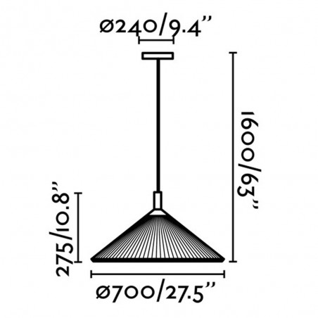 Lampe de plafond Hue