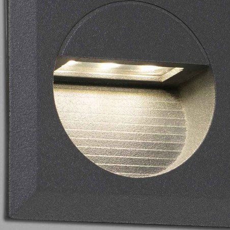 Empotrable de pared exterior LED Mini Carter