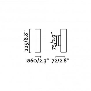 Aplique de pared Stan (2 luces)