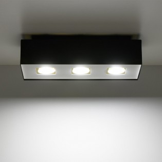 Plafón de techo Mono (3 luces)