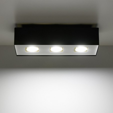 Plafón de techo Mono (3 luces)