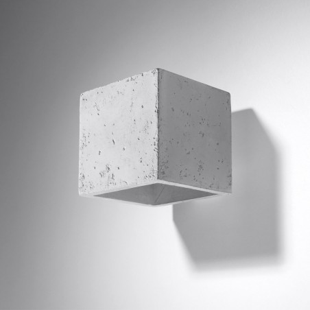 Aplique de pared Quad Cemento