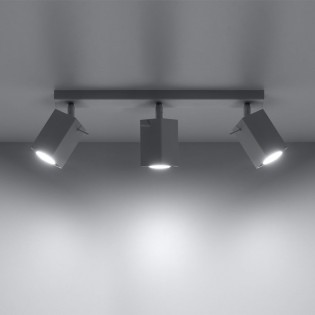 Regleta de focos Merida (3 luces)