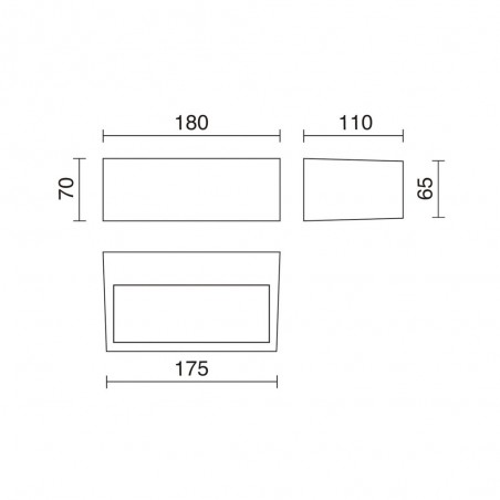 Aplique de pared Iona