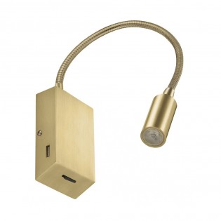 Aplique LED con USB Leiden (3W)