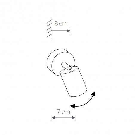 Aplique de pared Eye Spot