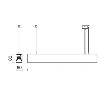 Suspension LED Fenix Down (32W)
