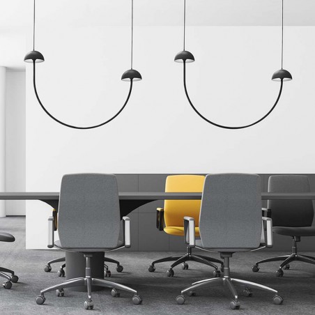Lampe de plafond á LED Champignon (2x6,3W)