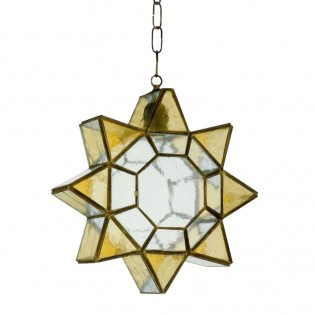 Lampe de plafond Estrella Ambarina