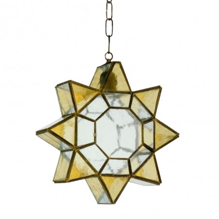 Lampe de plafond Estrella Ambarina