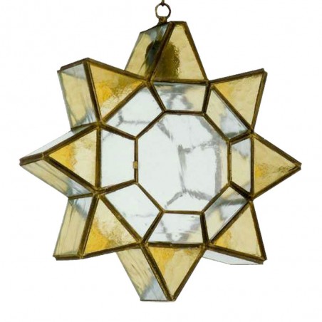Lampe de plafond Estrella Ambarina
