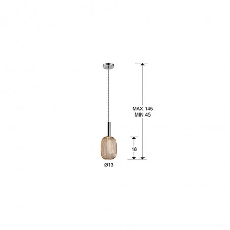 Suspension á LED Micrón (5W)