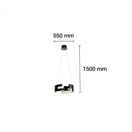 Suspension á LED Horizont (78W)