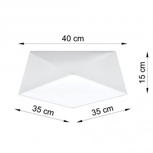 Plafonnier Hexa (Blanc)