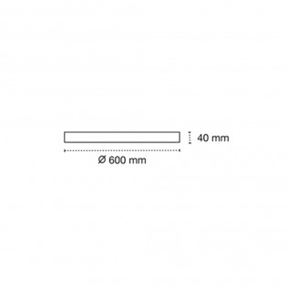 Plafonnier rondes LED Bilo