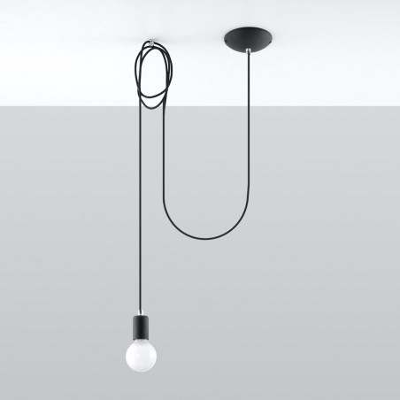Lampe a suspension Edison (1 lumiere)