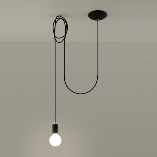 Lampe a suspension Edison (1 lumiere)