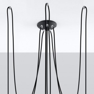 Lampe a suspension Edison (5 lumieres)