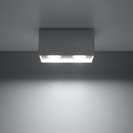 Plafonnier Quad (2 lumieres)