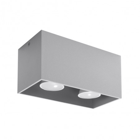 Plafonnier Quad (2 lumieres)