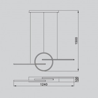 Suspension á LED Kitesurf (50W)