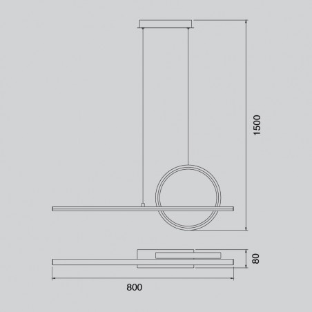 Suspension á LED Kitesurf (30W)
