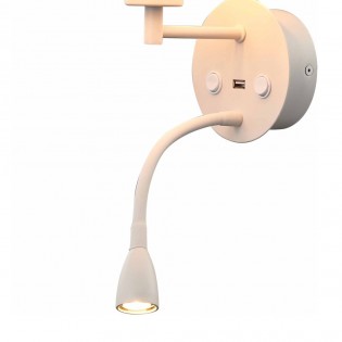 Aplique con lector LED Caïcos (3W)