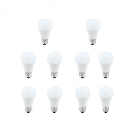 Pack 10 Bombillas LED Estandard E27 (5W - 4200K)
