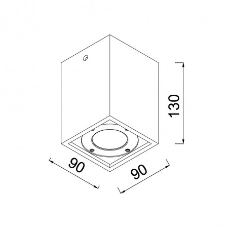 Foco de superficie exterior Levi