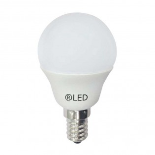Bombilla LED EsfÃ©rica E14 (5.2W - 6000K)