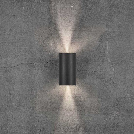 Aplique de exterior LED Asbol (2x6,50W)