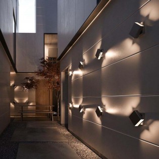 Lampe murale exterieur pivotante á LED Turn (13W)