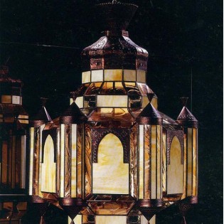 Lanterne grenadine Al Andalus foncé