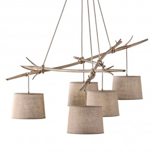 Lámpara colgante Sabina (5 luces)