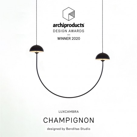 Lampe de plafond á LED Champignon (2x6,3W)