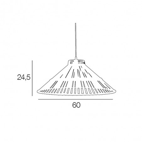 Lampe de plafond Rangoon