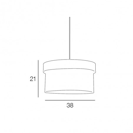 Lampe de plafond Amman