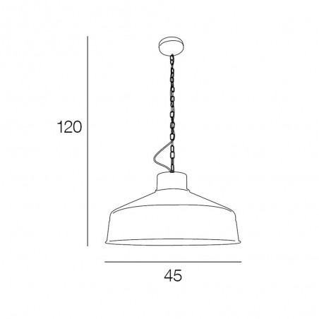 Lampe de plafond Clayton