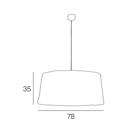 Lampe a suspension Nude